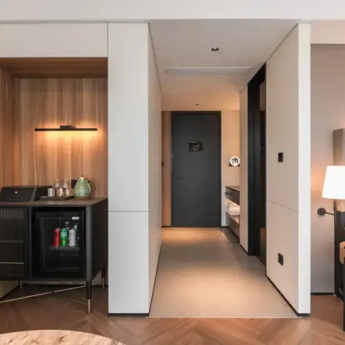 Executive City-View Double Bed Room (Mini Fridge + Flexible Space + Berlin Sofa)