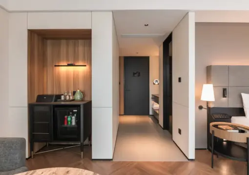 Executive City-View Double Bed Room (Mini Fridge + Flexible Space + Berlin Sofa)