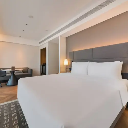 Executive City-View Double Bed Room (Mini Fridge + Flexible Space + Berlin Sofa)