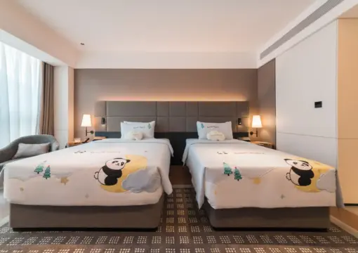 Inter City Family Room (Customized Room + Children’s Entertainment + Panda Theme)