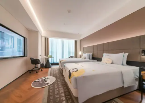 Inter City Family Room (Customized Room + Children’s Entertainment + Panda Theme)